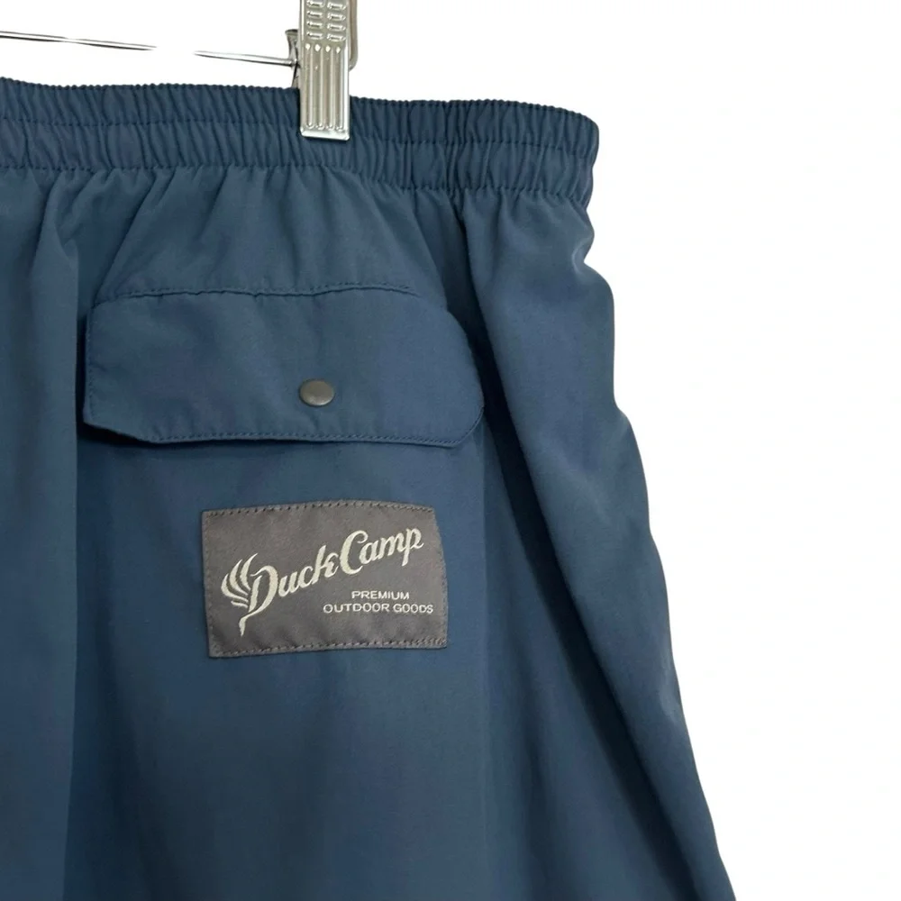 Duck Camp Mens Active 7” Scott Shorts Sz 2XL Blue Lined Lightweight Outdoor